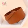 Buy cheap Vintage Trench Coat Sweater Brown Ladies Leather Belt Adjustable Size from wholesalers