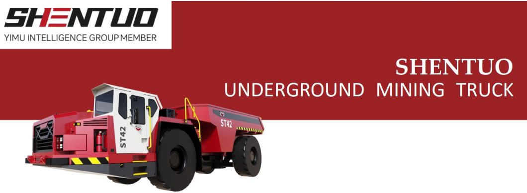 42t 4X4 New Brand Underground Mining Dump Truck