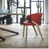 Buy cheap Modern Solid Ash Wood Frame Accent Chair Linen Fabric Nora Armchair from wholesalers