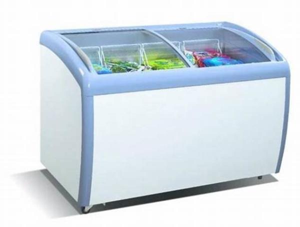 Buy cheap Commercial Glass Top Display Chest Freezer R134A Refrigerant Easy Cleaning from wholesalers