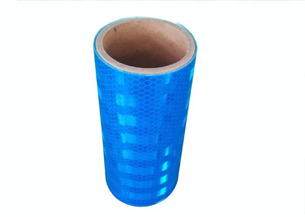 Buy cheap High Grade Micro Prismatic Reflective Sheeting For Street Signs Self Adhesive Vinyl HIP from wholesalers