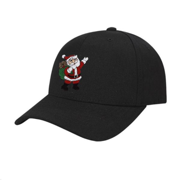 Santa Claus Cartoon Visor Brand Customization Embroidery Funny Merry Christmas