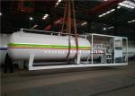 Mini Skid Cooking Gas LPG Gas Storage Tank 5mt 5 Tons With Filling Dispenser