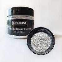 Buy cheap Mica White Pearl Resin Pigment 5-25 Micron High Purity Non Toxic product