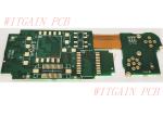 1.0 MM Thickness Rigid Flex PCB Board 4 Layer 4 Mil