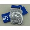 Buy cheap Zinc Alloy Die Casting Medals 3D Awards Sport Medals , Running Marathon Ribbon Enamel Medals from wholesalers