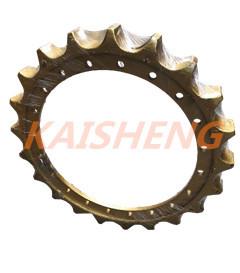 Buy cheap Forging Casting Excavator Drive Sprockets , 40SiMnTi Caterpillar Excavator Parts from wholesalers