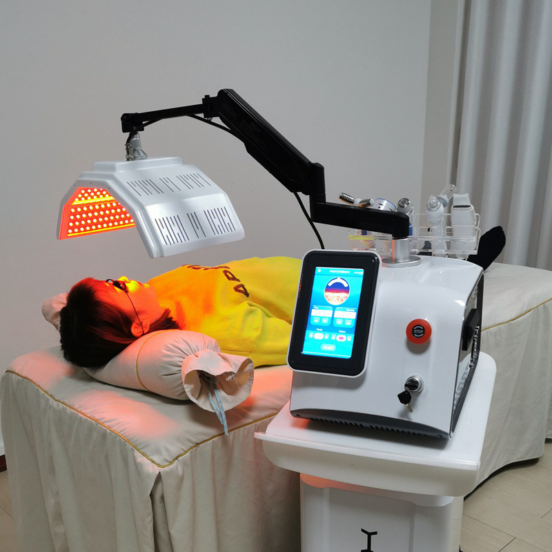 6 In 1 Photon Light Therapy Machine PDT Hydrafacial Care Beauty Device