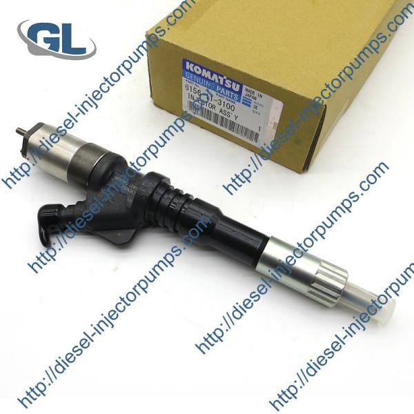 Buy cheap Denso Diesel Fuel Injector 095000-1211 095000-1210 095000-0800 095000-0801 For Komatsu from wholesalers