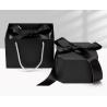 Buy cheap Black Rose Flower Gift Jewelry Box 0.406 Kg For Necklace Earring Ring from wholesalers