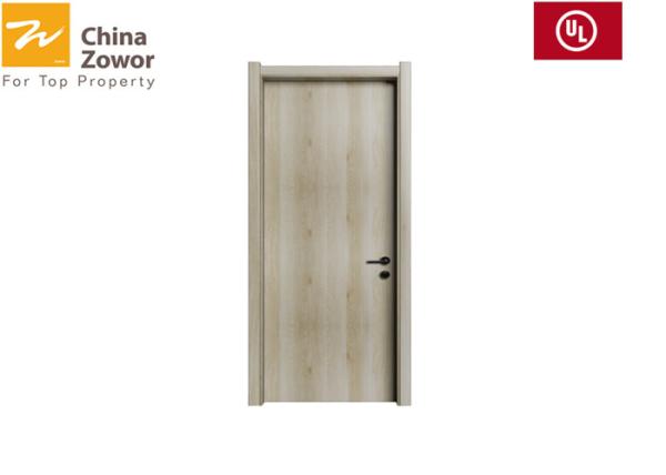 Buy cheap BS476 Tested Refuge Room 60 Minute Fire Rated Wood Doors/ Melamine Finish/ Max. 4'X 8' from wholesalers