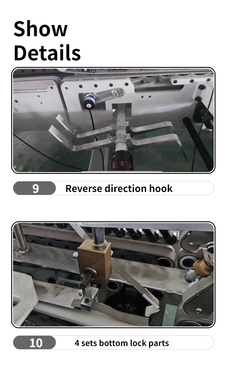 Water Soluble Cold Glue Folder Gluing Machine for 4 Corner and 6 Corner Boxes CQT-1300