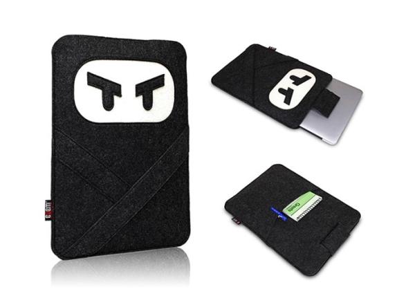 Buy cheap Unique Ninja Design Felt Macbook Pro Sleeve For Teenagers And Children from wholesalers