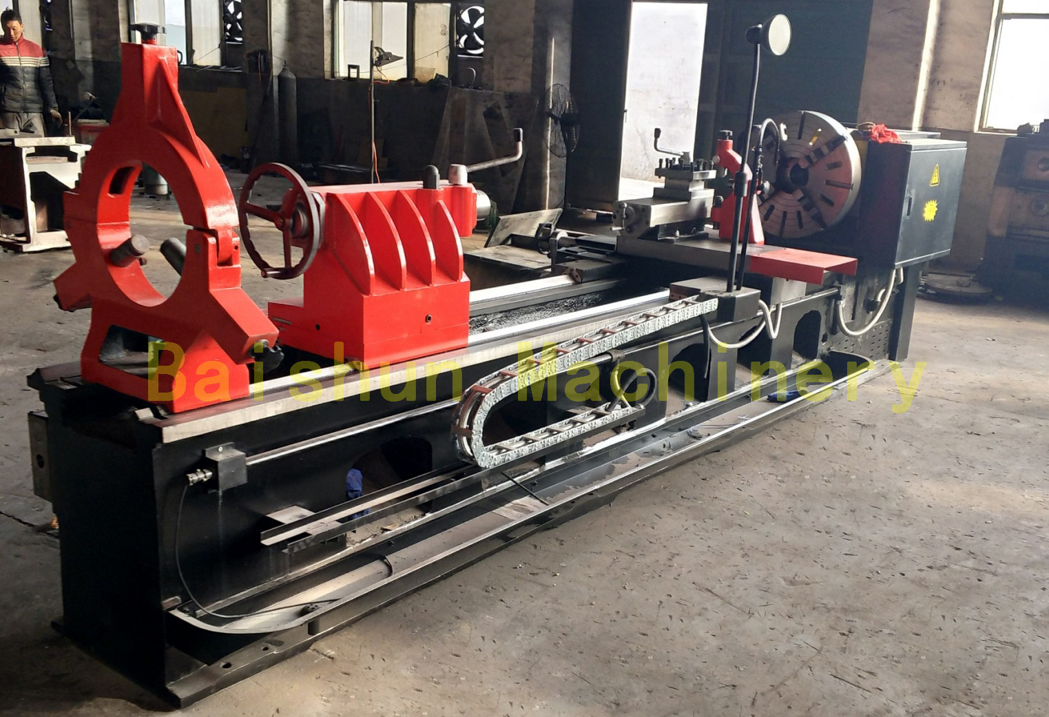 Universal Parallel Gap Bed Horizontal Lathe Machine For Non Ferrous Metal Parts