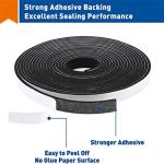 ‎5 Ounces Closed Cell Thick Foam Weather Stripping Length 26ft