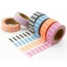 Buy cheap Adhesive Label Tape Label Waterproof Masking Printed Washi Paper from wholesalers