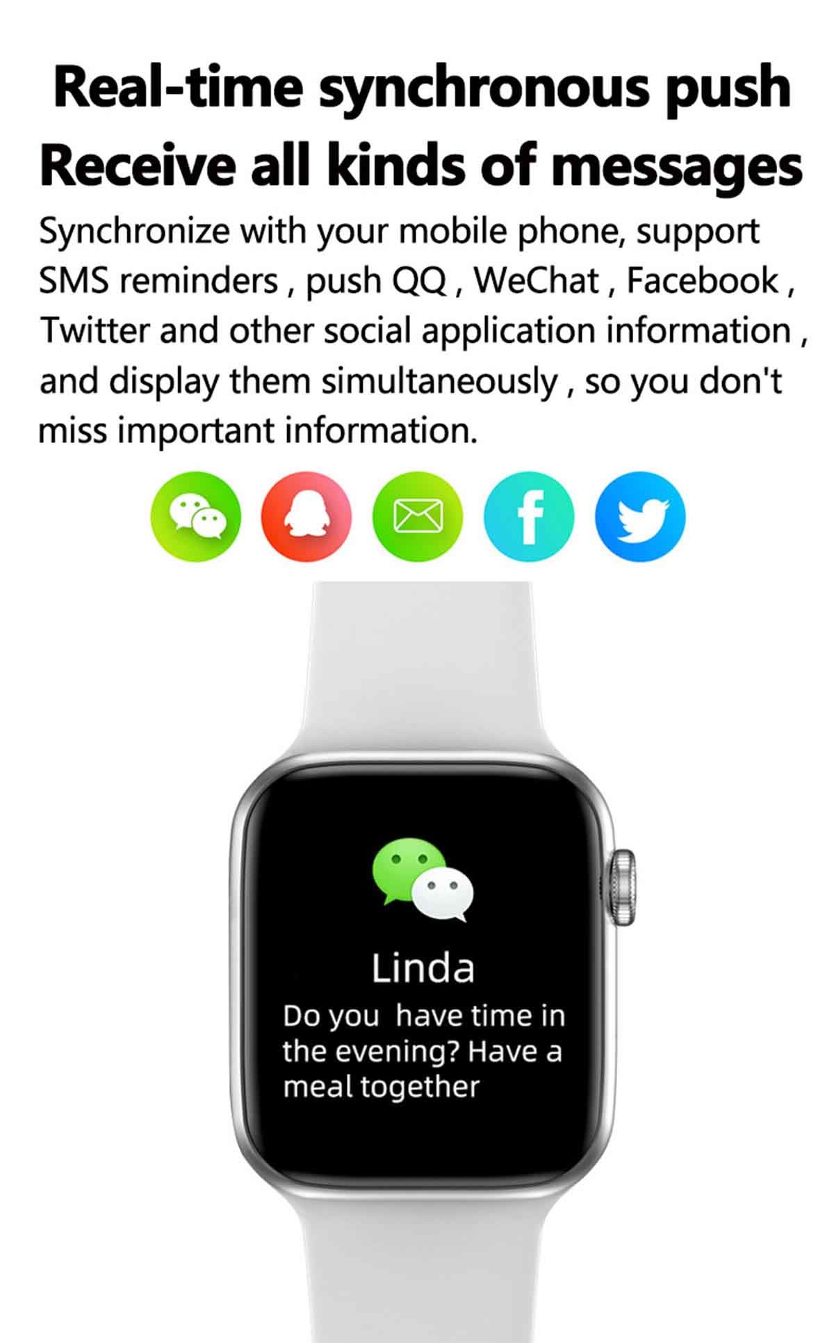 Smart Watch Blood Pressure Monitor With 128 MB / 64MB Flash Memory