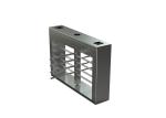 316 Stainless Steel Speedgate Turnstile Half Height Revolving Door With Railing