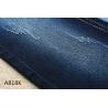 Buy cheap 10 Ounces 58 59" Width Elastic Satin Denim Fabric For Female Black Backside from wholesalers