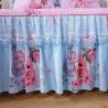 Buy cheap Hotel Style Double Lace Bed Sheets with Bed Skirt Duvet Cover Waterproof Bedding Set from wholesalers