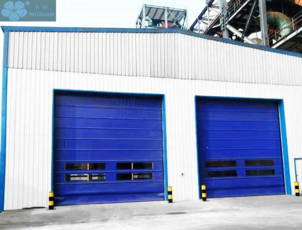 Buy cheap 1mm Curtain 95mm Bottom Bar Roller Shutter Doors For Warehouse from wholesalers