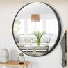 Buy cheap CE RoHS Certified Modern Minimalist Black Framed Wall Mounted Illuminated Makeup Mirror from wholesalers