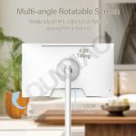 Qunmao 21.5 27 32 Inch Mobile Smart TV Touch Screen Stand Monitor Android