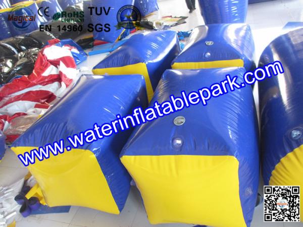 Buy cheap Custom Inflatable Paintball Field / Waterproof PVC Tarpaulin Paintaball Bunker from wholesalers
