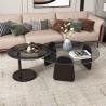 Buy cheap Functional Glass Top Combination Coffee Table OEM ODM from wholesalers