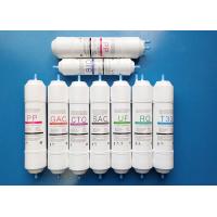 Buy cheap White Water Dispenser Filter Cartridge 4 Stage Compsite Combined Filtration product