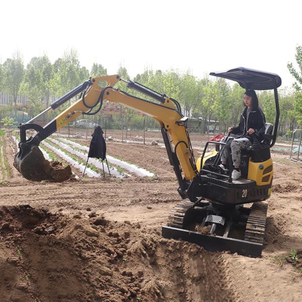 Buy cheap Smallest Micro Digger Excavator 24V Hydraulic Agricultural Excavator Machine from wholesalers
