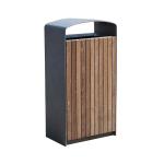 Modern H1055mm 38L Wooden Recycling Bin For Public