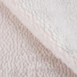 290±10gsm Soft Shell Fabric Winter Coat with Suede Bonded Teddy Sherpa Faux Fur