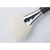 Buy cheap Goat Hair Fan Luxury Makeup Brushes With Nature Ebony Handle / Brass Ferrule from wholesalers