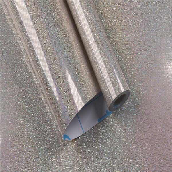 Buy cheap Moisture Proof Shining Rainbow Wallpaper Rolls Self Adhesive PVC Vinyl from wholesalers
