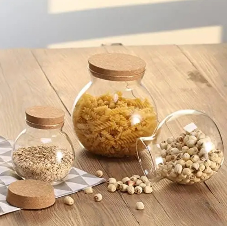 Customized Natural Tapered Cork Lids Stoppers for Glass Bottle or Jars