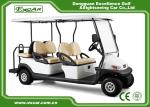 EXCAR CE Approved Hotel Elegant 6 Person Electric Golf Buggy/Trojan Battery