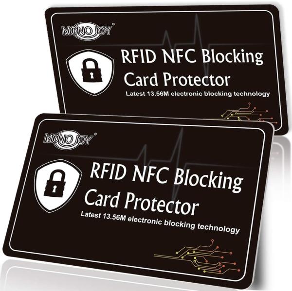 Buy cheap Black Credit Card Protector Sleeve , Passport Holder RFID Blocking Card Protector from wholesalers