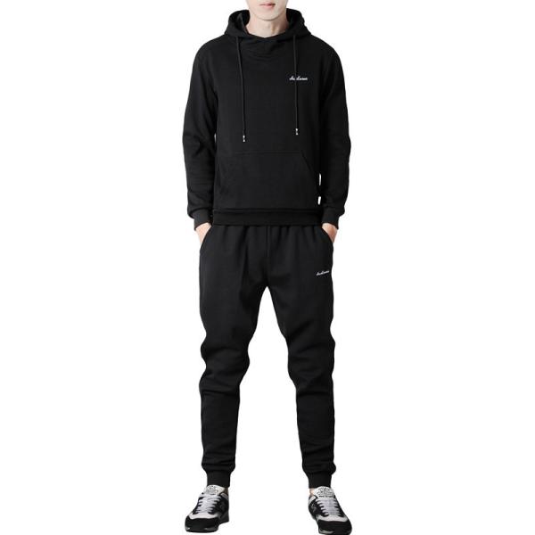 Buy cheap custom wholesale 100% cotton slim fit tracksuit men sport from wholesalers