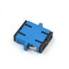 Buy cheap SC Fiber Optic Adapter with flange SC UPC fiber bulkheard adapter Manufacturers from wholesalers