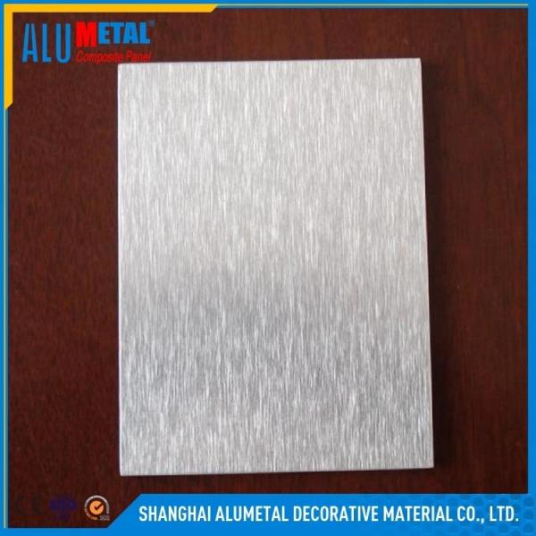 Buy cheap 4mm Polished AA3003 Brushed Aluminum Composite Panel Sheet 1220MM from wholesalers