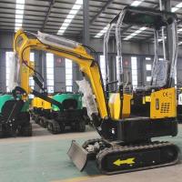 Buy cheap OEM ODM Service 1 Ton Mini Excavator Crawler Low Fuel Consumption product