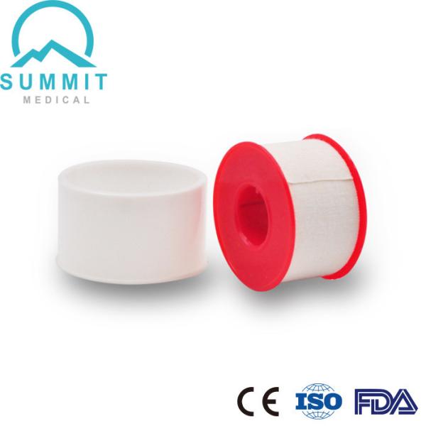 Buy cheap White Cover Surgical Adhesive Plaster With Red Plastic Spool from wholesalers