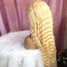 Buy cheap Deep Wave 100% Peruvian Ombre Human Hair Extensions 613# Blonde Color For Lady from wholesalers