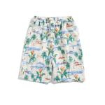 Loose Print Large Size Athletic Leisure Shorts Broken Flower Beach Short For Men