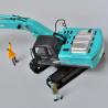 Buy cheap Excavator Model KOBELCO Original Simulation Metal Alloy Car Shinko SK200 Decoration Non-toys from wholesalers