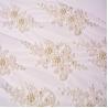Buy cheap Embroidery Bridal White Wedding Lace Fabric Customized Beaded 20% Polyester from wholesalers