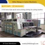 Semi Auto Printing Slotting Die Cutting Machine For Corrugated Carton