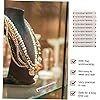 Customized Sticker Logo Euro Stand for Store Display of Combined Jewelry Watch