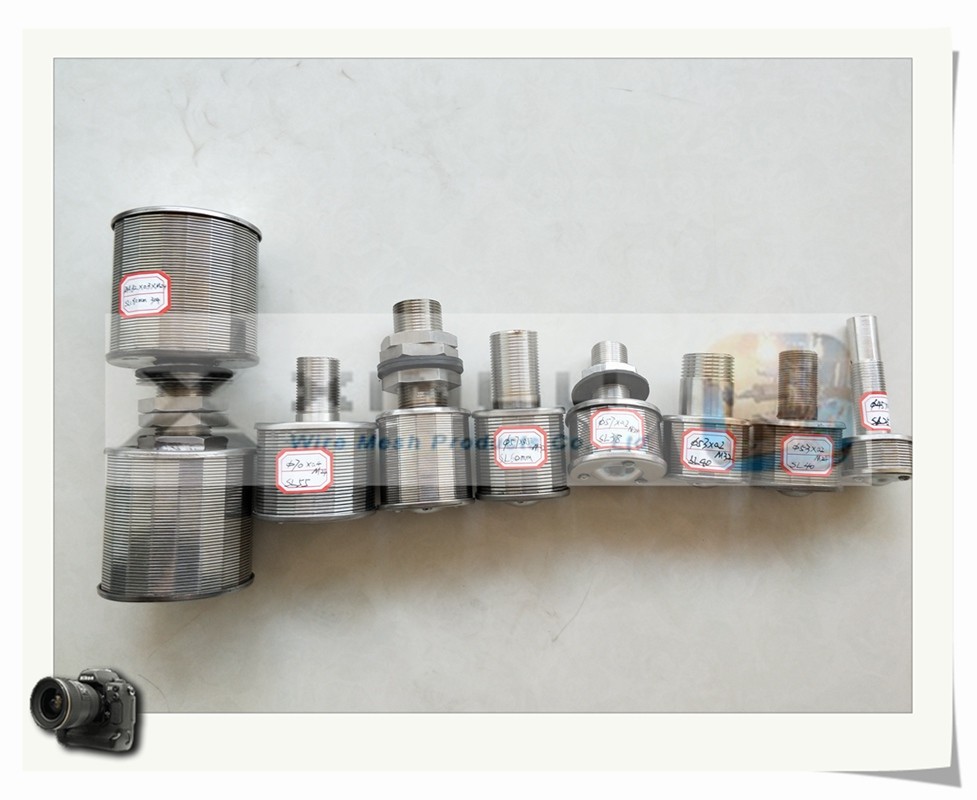 DN45-108 stainless steel wedge wire filter nozzle / johnson screen nozzle / water & gas strainer nozzle for power plant